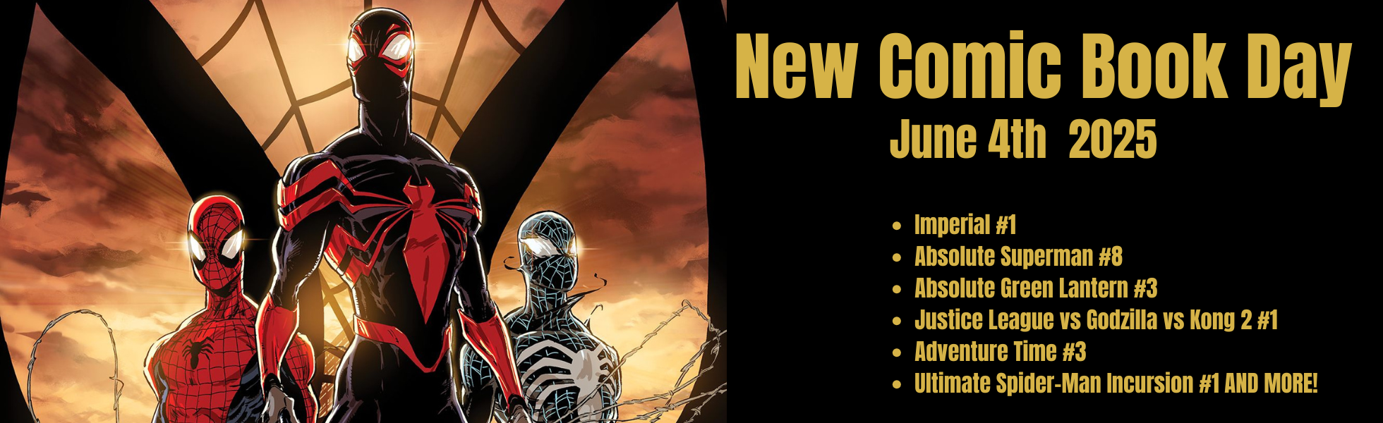 New Comic Book Day 6/4/2025